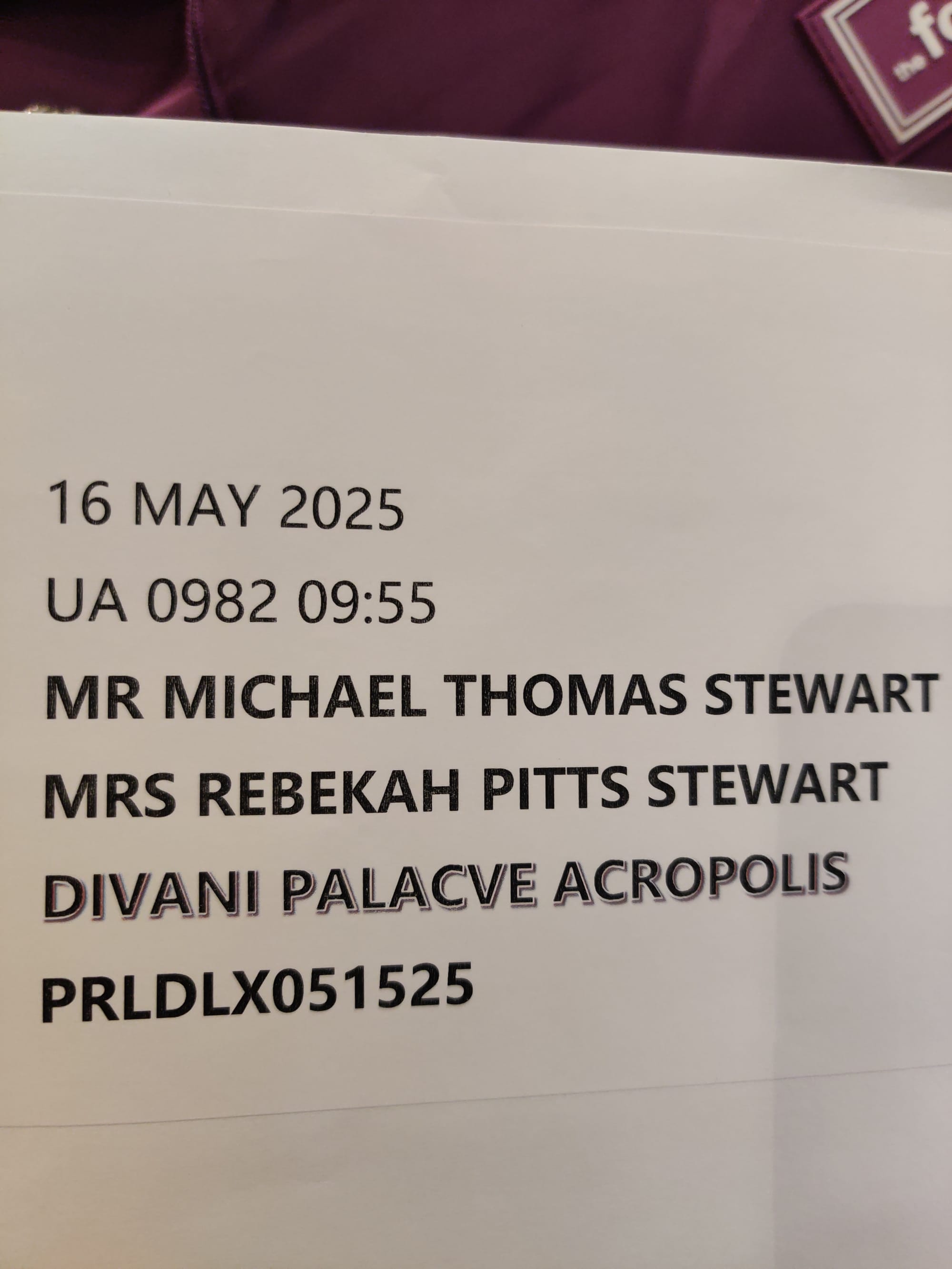 Day 1 - Greetings in Greece & The Arrival Dinner