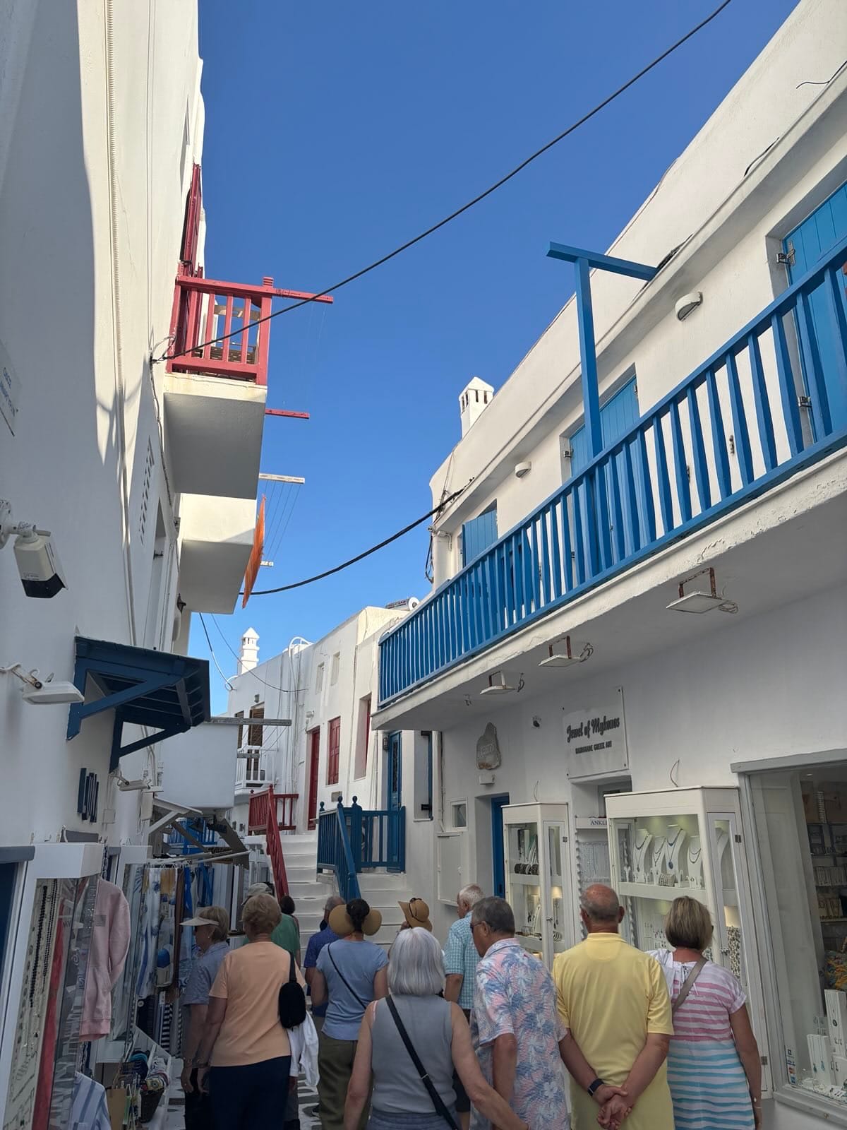 Day 4 - Ferry ride to Mykonos Island