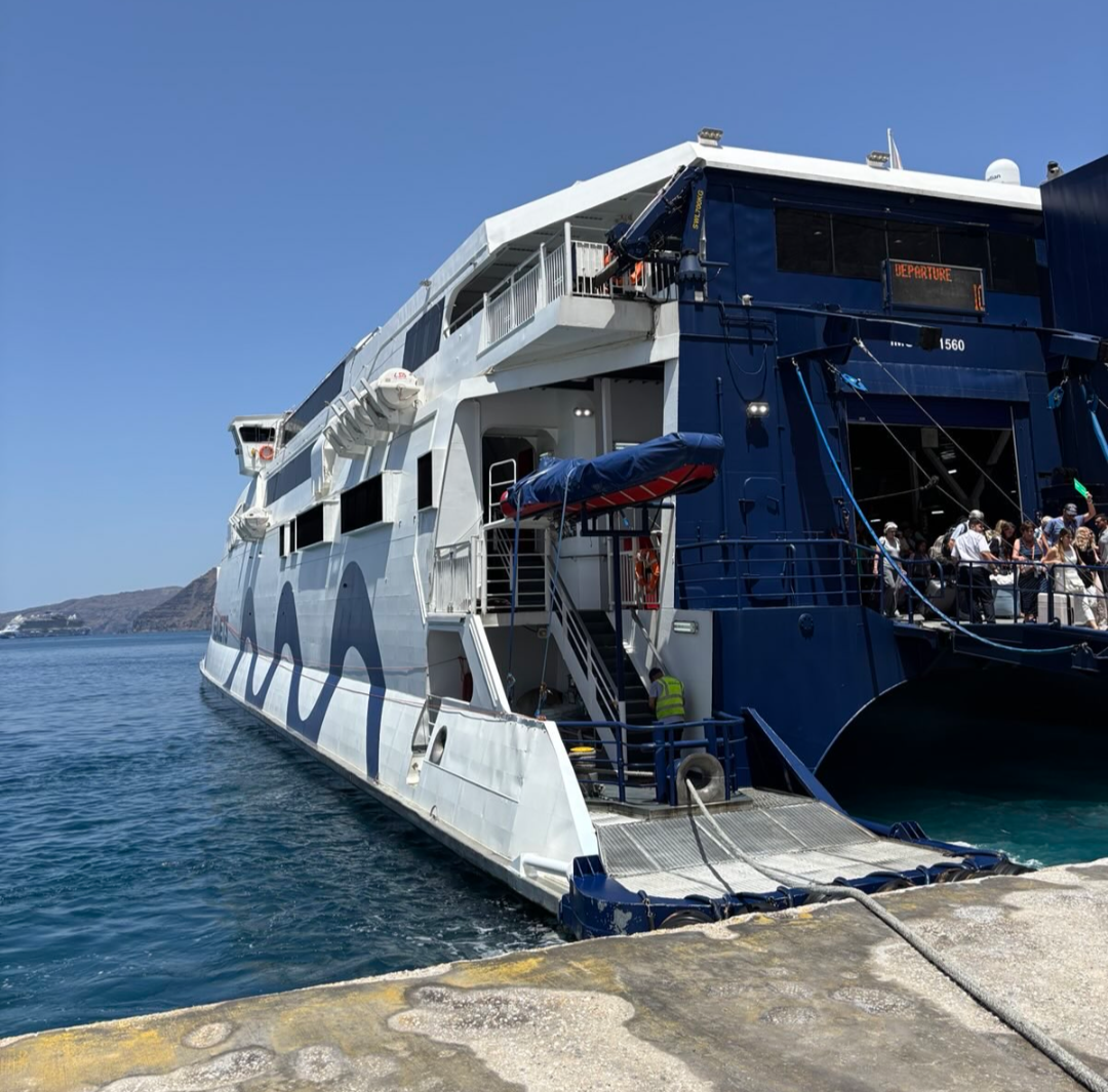 Day 7 - Sad to leave, but Santorini awaits!